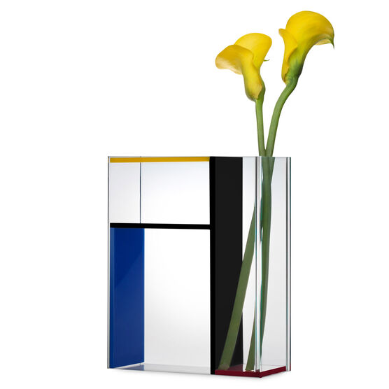 Mondri grid vase